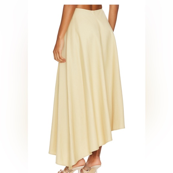 Worm once! Asymmetrical Midi Skirt - Picture 4 of 4